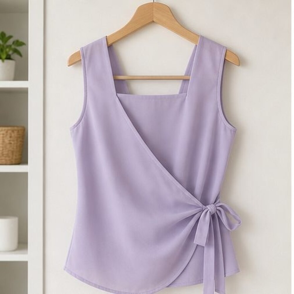 Lilac Tunic Blouse